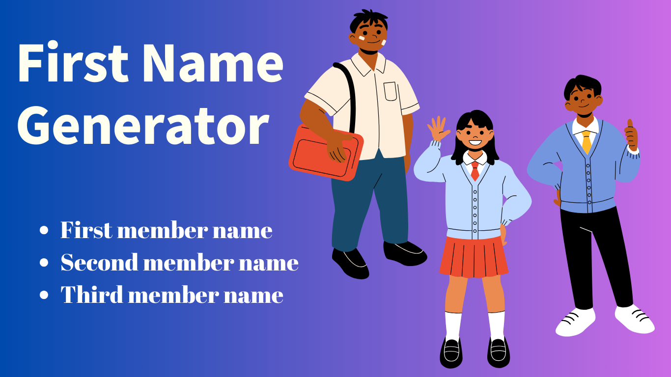First Name Generator